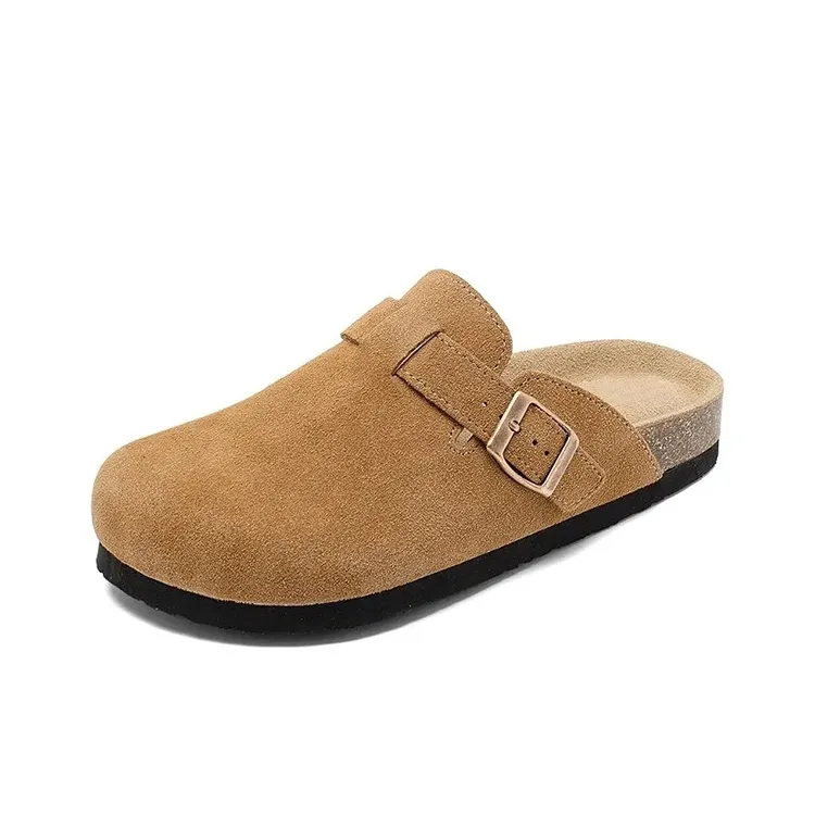 Dawei's House Rubber Sole Wrap toe Slippers Women's-3