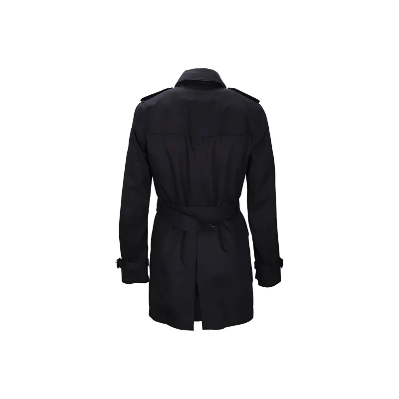 Burberry Trench Coat Men's Black-1