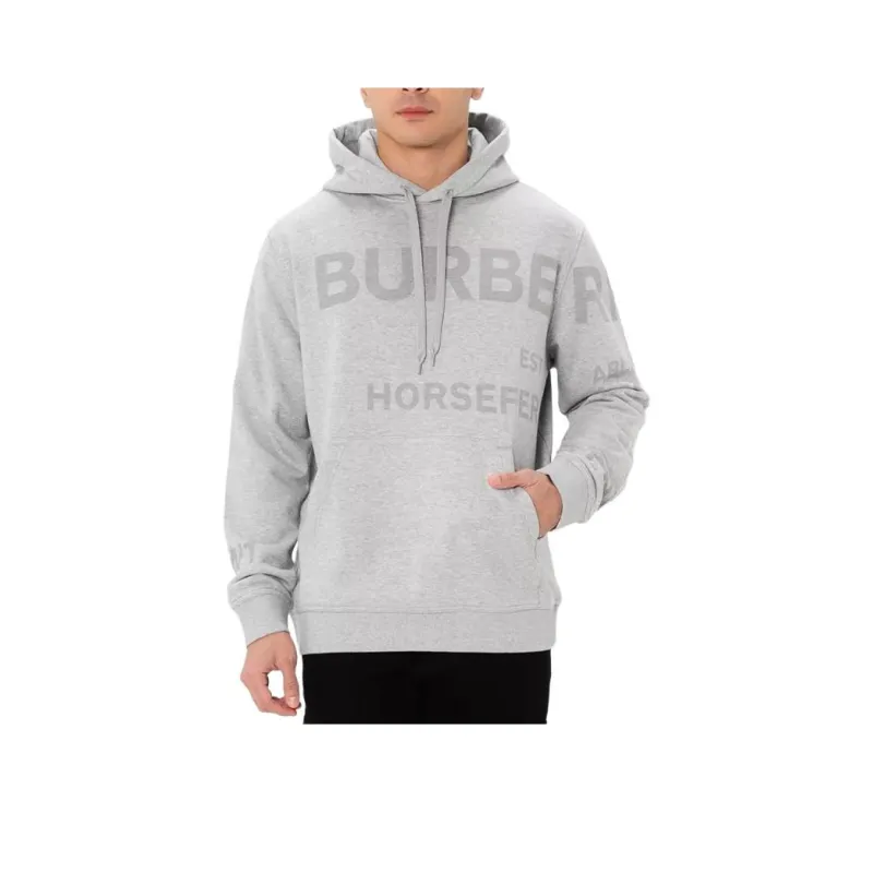 Burberry Sweatshirts Men Gray-4