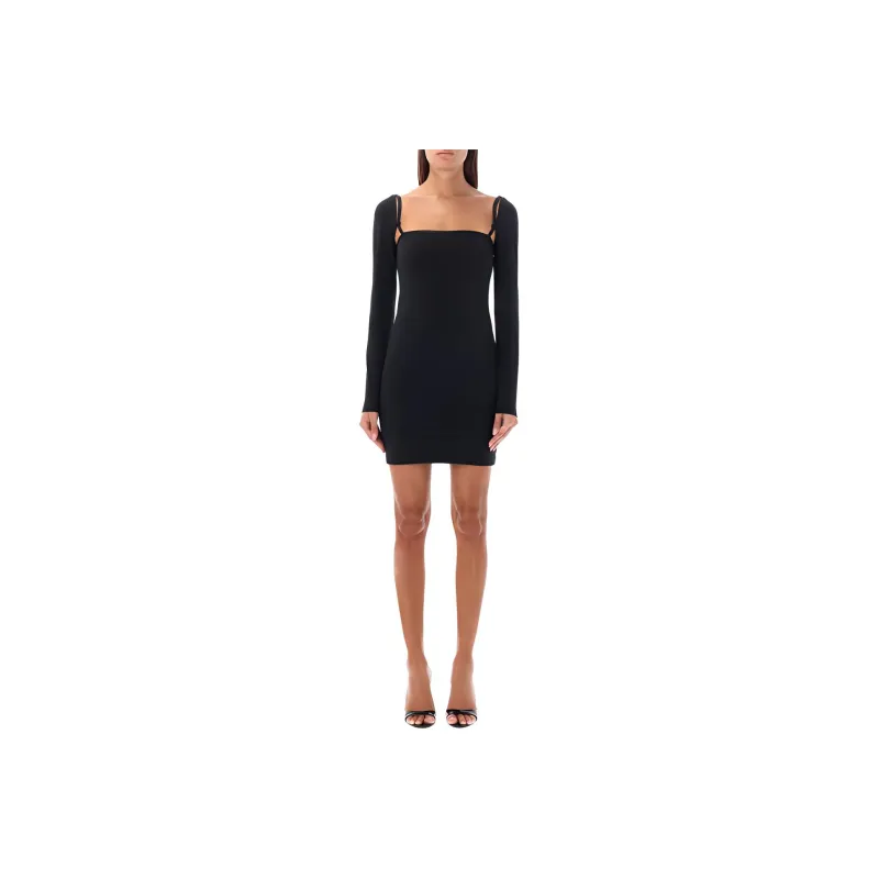 Alexander Wang Open Back Long Sleeved Dress-2
