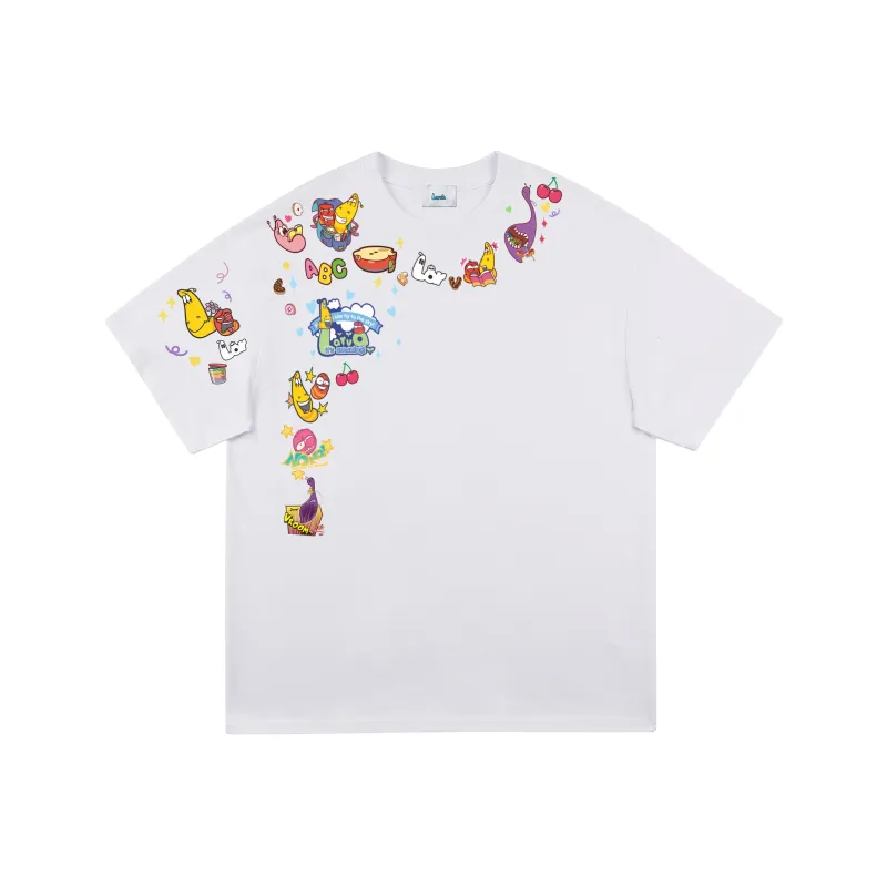 COMIC LARVA T Shirts Unisex-1