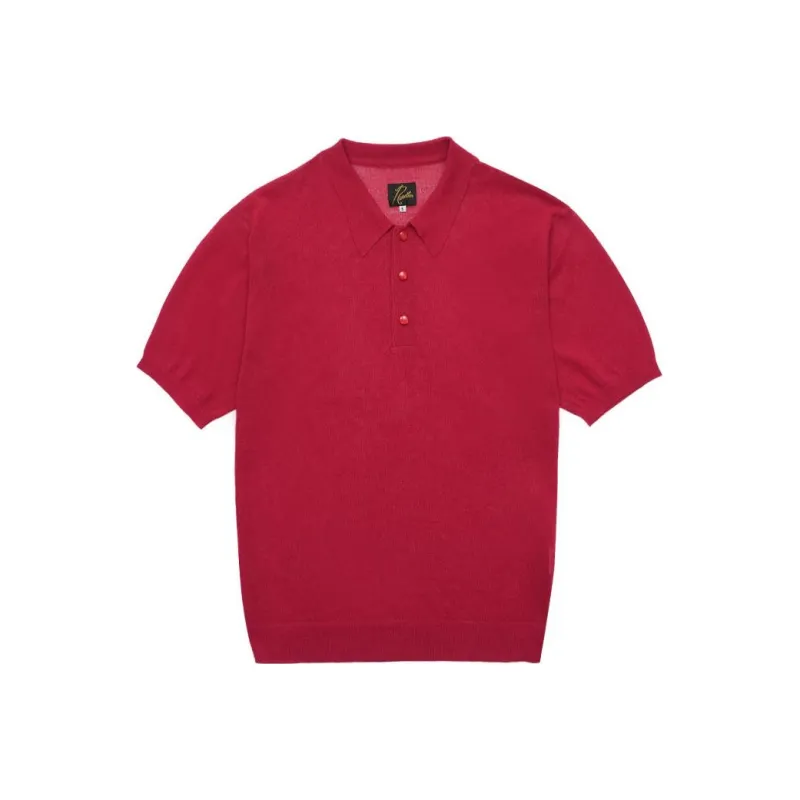Needles Polo Shirts Men Red-0