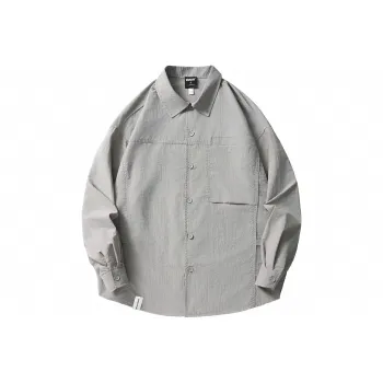 ZMOH Long Sleeved Shirts Unisex Couple's