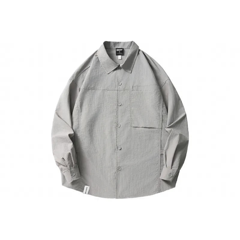 ZMOH Long Sleeved Shirts Unisex Couple's-0