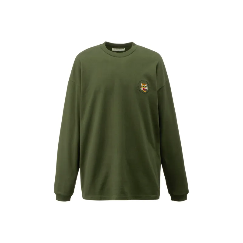 Onitsuka Tiger GRAPHIC LS GRAPHIC TEE Sweatshirt Unisex Brown-0