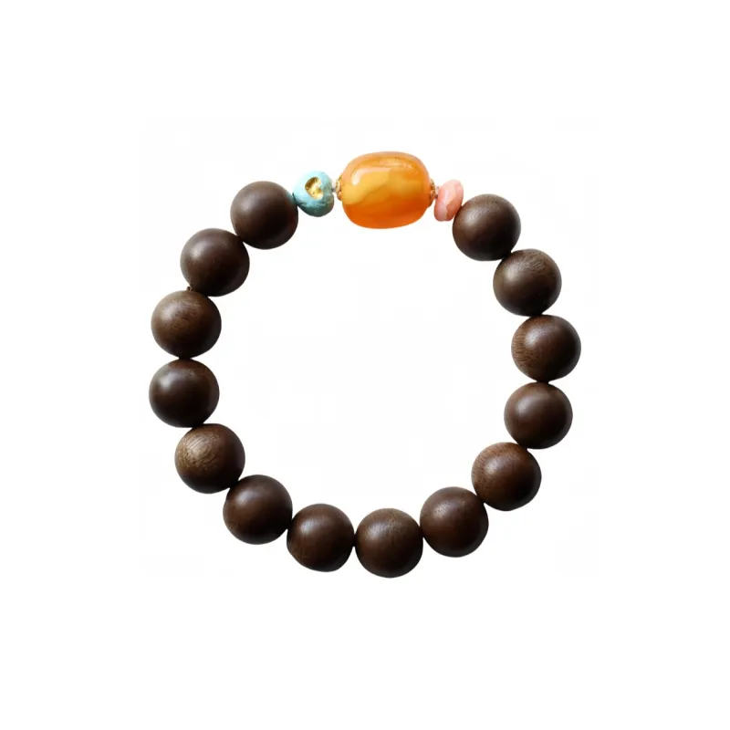 Xifeng Building Agarwood Bracelets Unisex-0