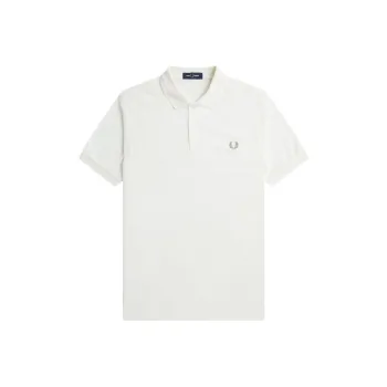 FRED PERRY Laurel Wreath embroidered Cotton Polo Shirt