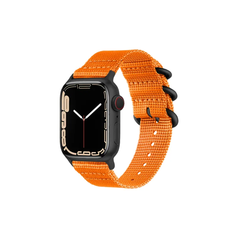 DUALMM Apple Compatibility Watch Band 225mm 38/40/41/42/44/45/49MM Nylon Material-31