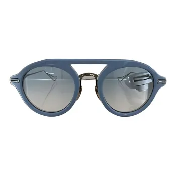Chrome Hearts Aviator Sunglasses Unisex Blue