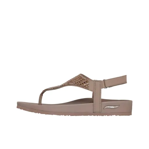 Skechers Slip Resistant Flip Flops Women's Mocha