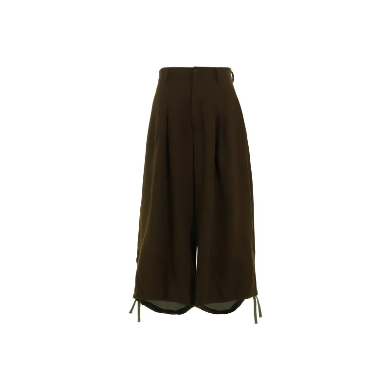 Yohji Yamamoto Y's FW24 Casual Pants Women's Khaki-1