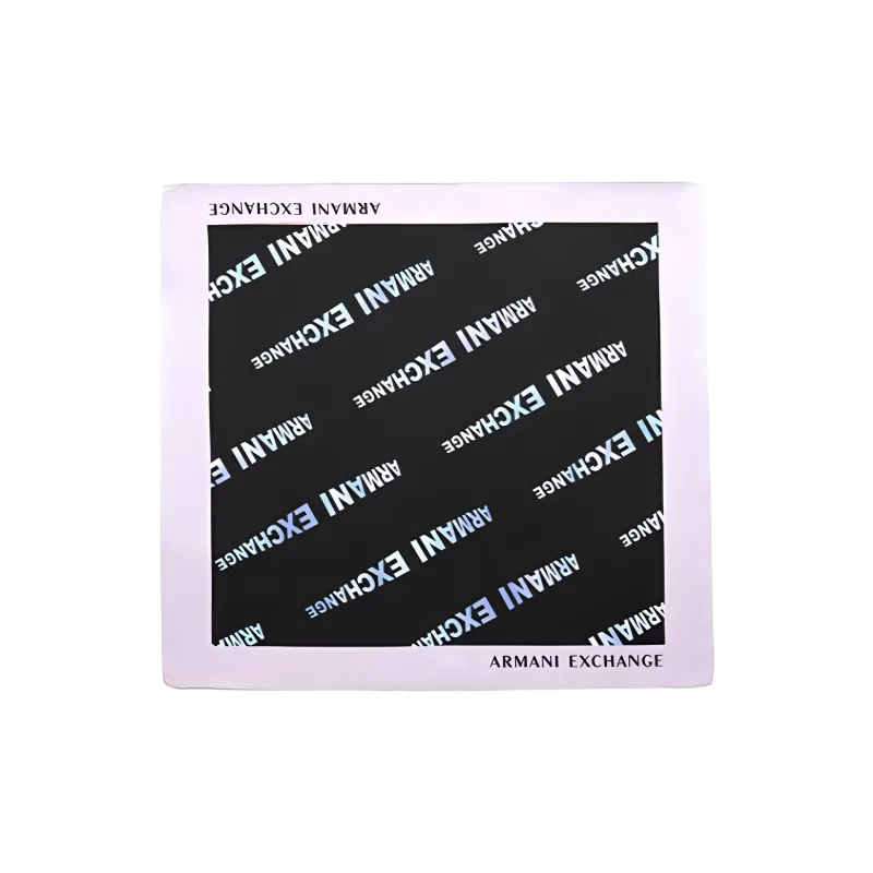 ARMANI EXCHANGEAE Silk Scarves Women's Black-0