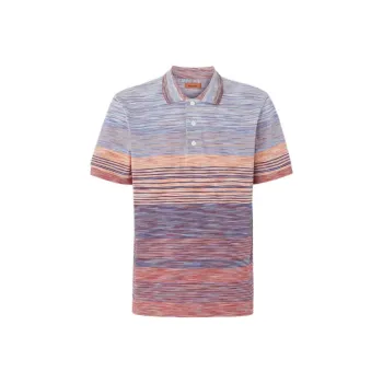 MISSONI Striped Polo Shirt