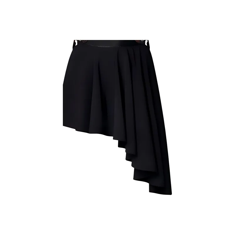 LOUIS VUITTON FW24 Casual Short Skirts Women's Black-3