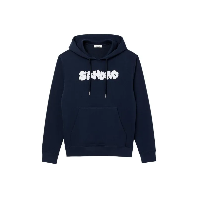 Sandro Sweatshirt Unisex Dark Blue-0