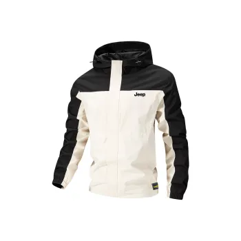 Jeep Jackets Coats Unisex Beige Yellow