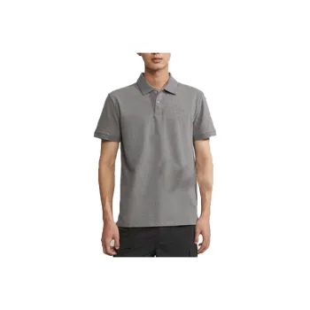 CALVIN KLEIN Polo Shirt Men's Summer Cloud Gray