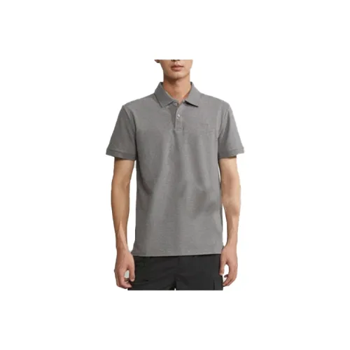 CALVIN KLEIN Polo Shirt Men's Summer Cloud Gray