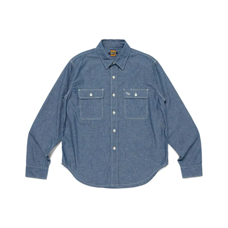 HUMAN MADE x VERDY SS24 Shirt Unisex Indigo-0