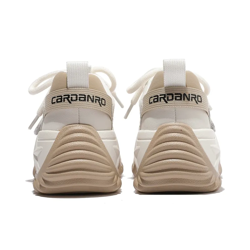 CARDANRO Multicolor Cut Out Mesh Chunky Sneakers Women's-2