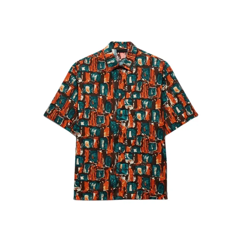 PRADA Shirts Men Orange-0