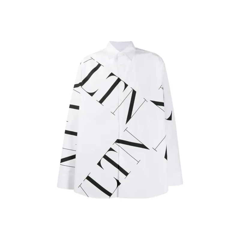 Valentino Shirts Men White-0