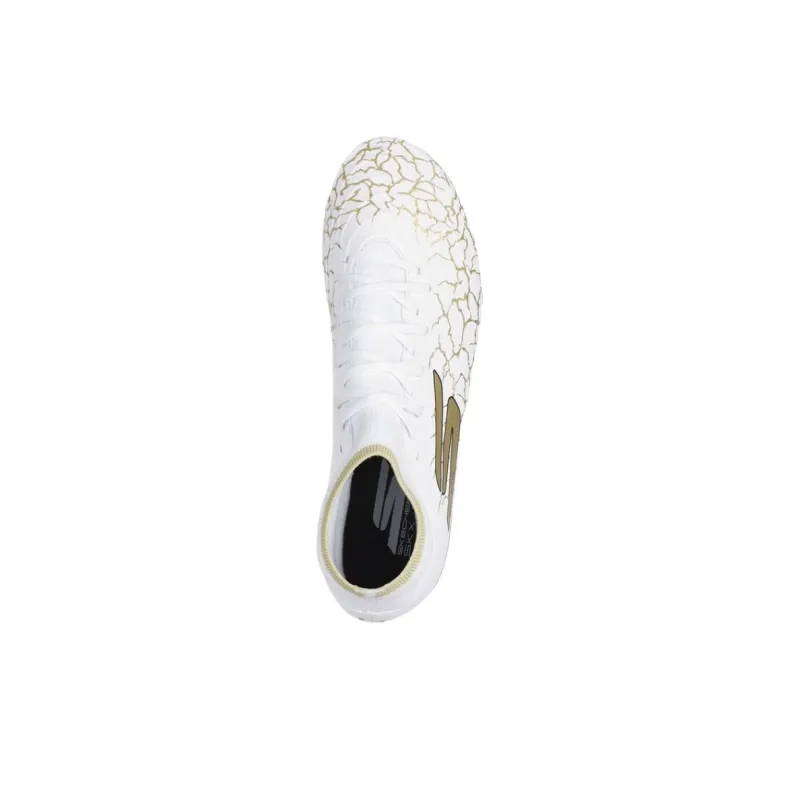 Skechers Soccer Shoes Men's White Gold-2