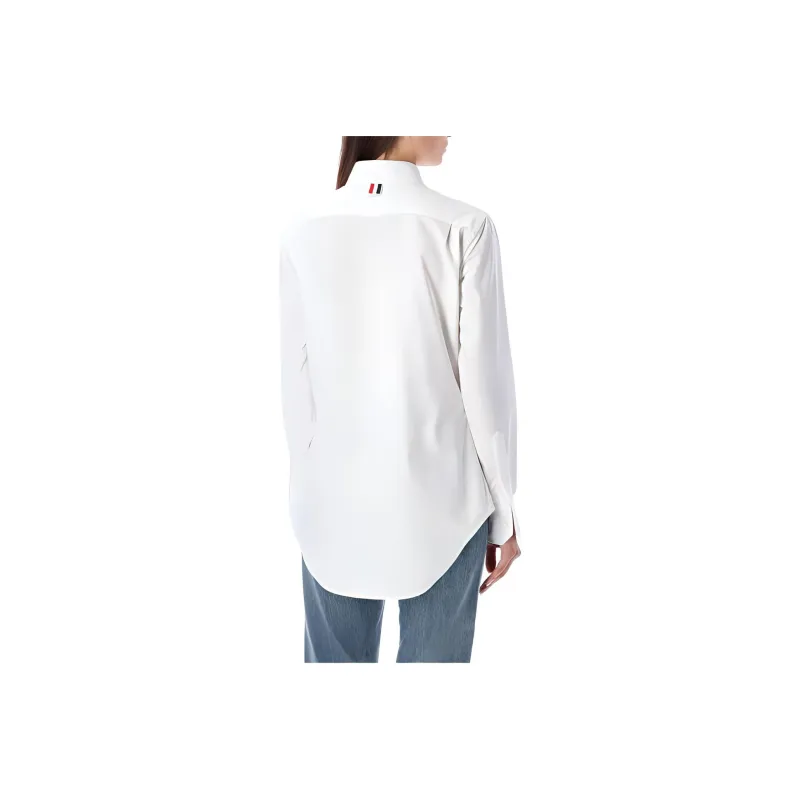 THOM BROWNE Oxford Button-Up Shirt-3