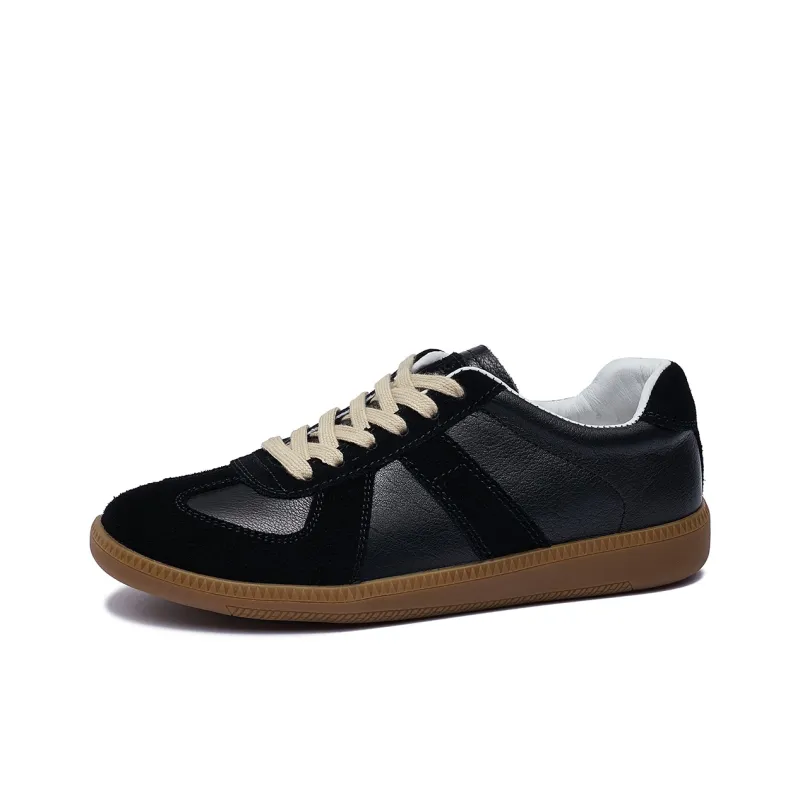 ΛOLUNKΛ Lightweight, Breathable, Quick Dry, Slip Resistant Low Top Skateboard Shoes Unisex-9
