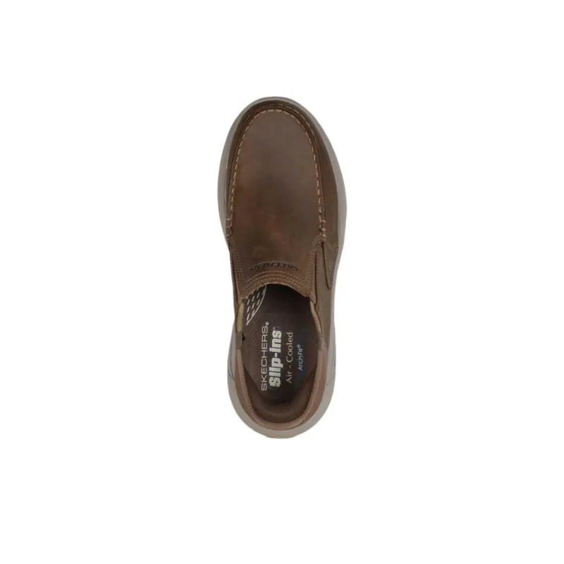 Skechers Arch Fit Motley Low Top Training Shoes Men's Umber-3