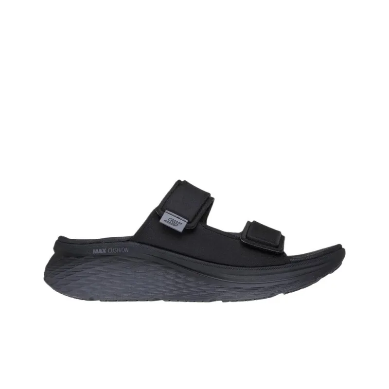 Skechers Max Cushioning Elite 2.0 Shock Absorbers Slide Slippers Women's Black-1