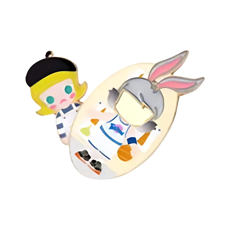 POP MART Molly X Warner Anniversary Collection Badge Blind Box Products Single Mystery Box/Full Box 12 Pcs-15