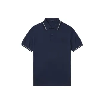 FRED PERRY Polo Shirt Men's Navy Blue
