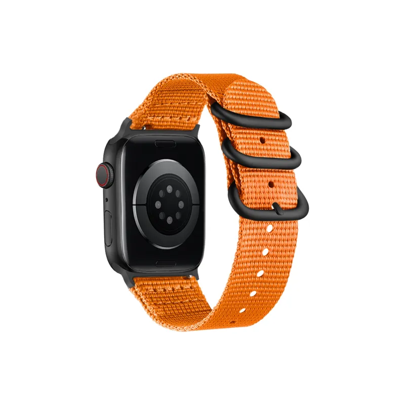 DUALMM Apple Compatibility Watch Band 225mm 38/40/41/42/44/45/49MM Nylon Material-32