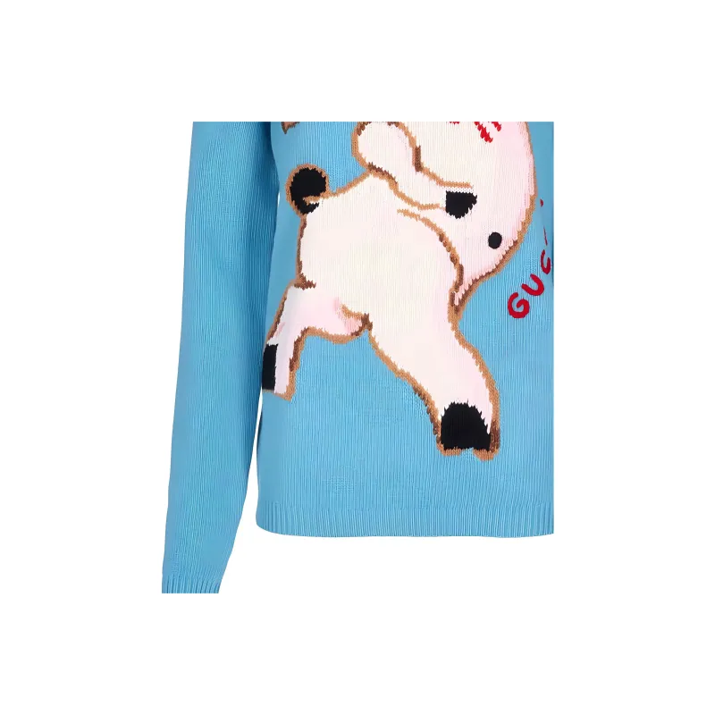 GUCCI FW22 Sweater Women's Blue-2
