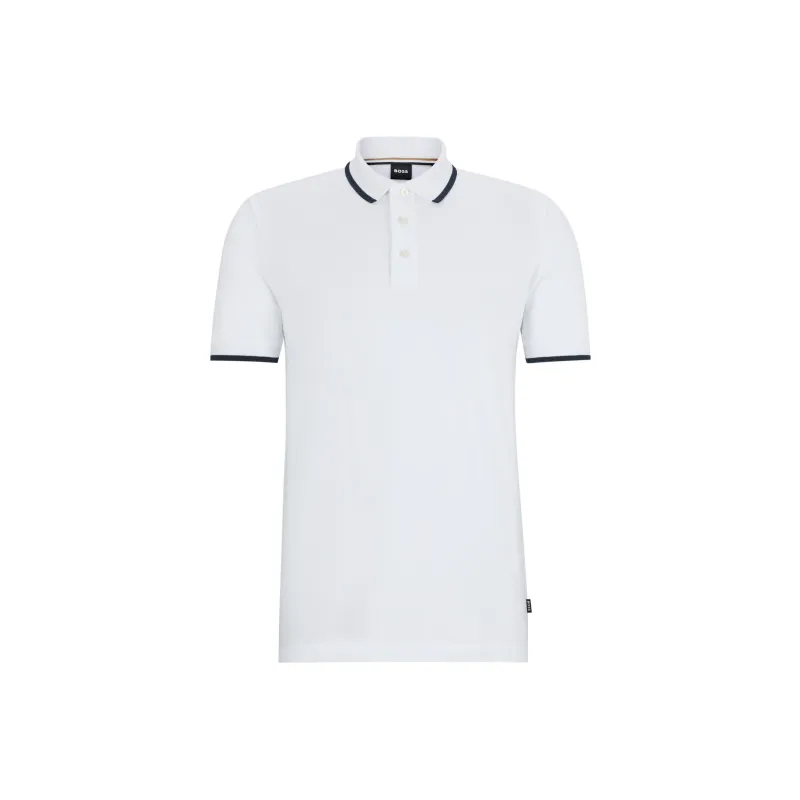 HUGO BOSS Logo Detailed Polo Shirt-0