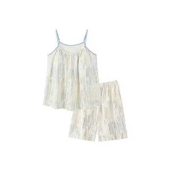 YUZHAOLIN Pajama Set Women's Apricot