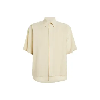 Le 17 Septembre SS24 Double-layered Shirt Shirt Men's Beige
