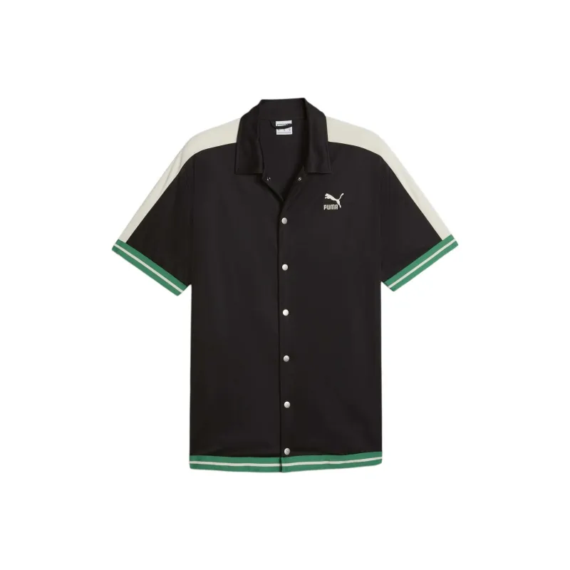 PUMA T7 Men's Shooting Shirt Polo Shirt Men's Black-0
