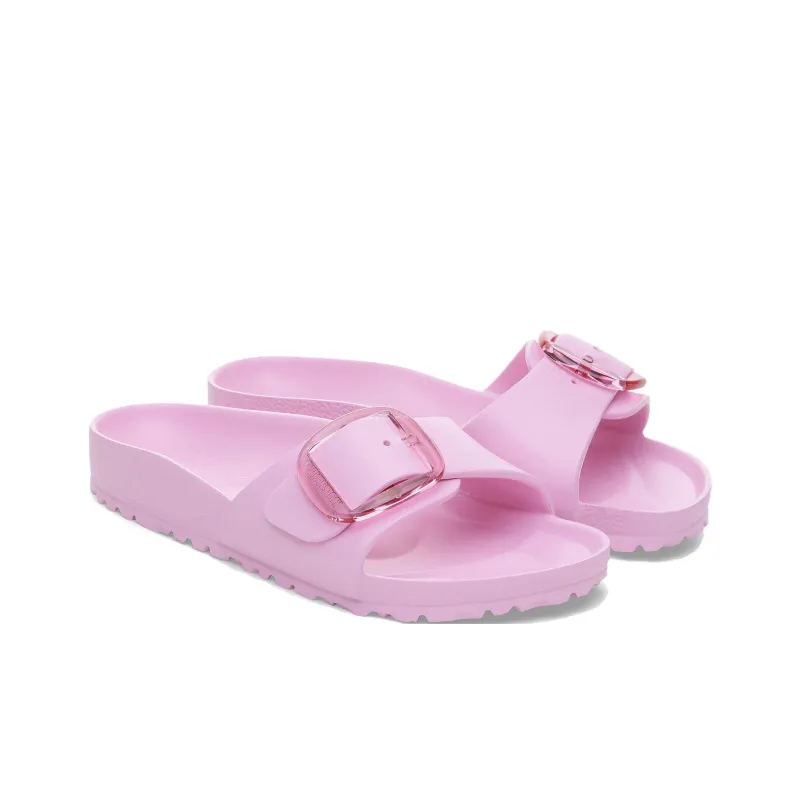 Birkenstock Madrid Big Buckle Composite Sole Slip Resistant Slide Slippers Women's Pink-2