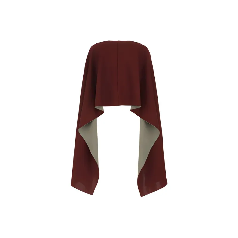 Valentino Asymmetric Draped Sweater-1