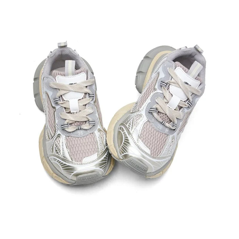 La Chapelle Cushioning, Slip Resistant, And Abrasion Resistant Low Top Chunky Sneakers Women's Champagne Gold-2