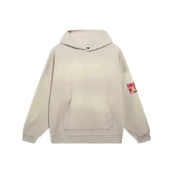 LiNing Sun Rising Gold Rush Sweatshirt Unisex Goat Gray