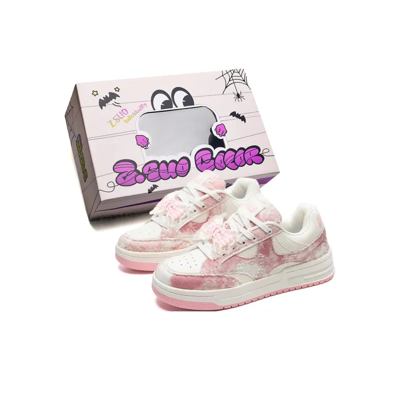 Z.SUO Height Increasing, Abrasion Resistant, Lightweight, And Breathable Low Top Canvas Shoes Women's-0