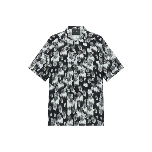 JOHN RICHMOND Shirts Men Black Plant