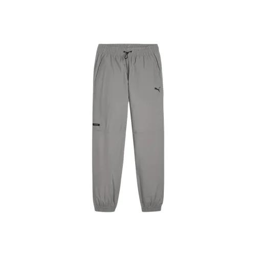 PUMA DESERT ROAD Knitted Sweatpants Men's Light Gray 62