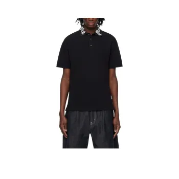 PALM ANGELS Logo print Polo Shirt
