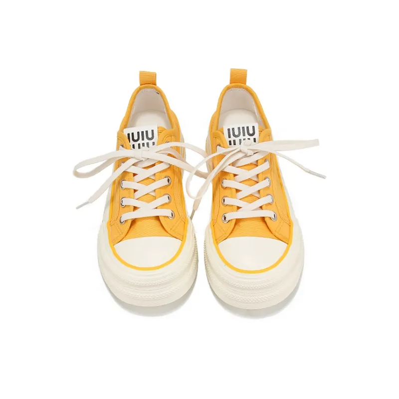 Yobn Abrasion Resistant, Breathable, Lightweight Low Top Canvas Shoes Women's-3