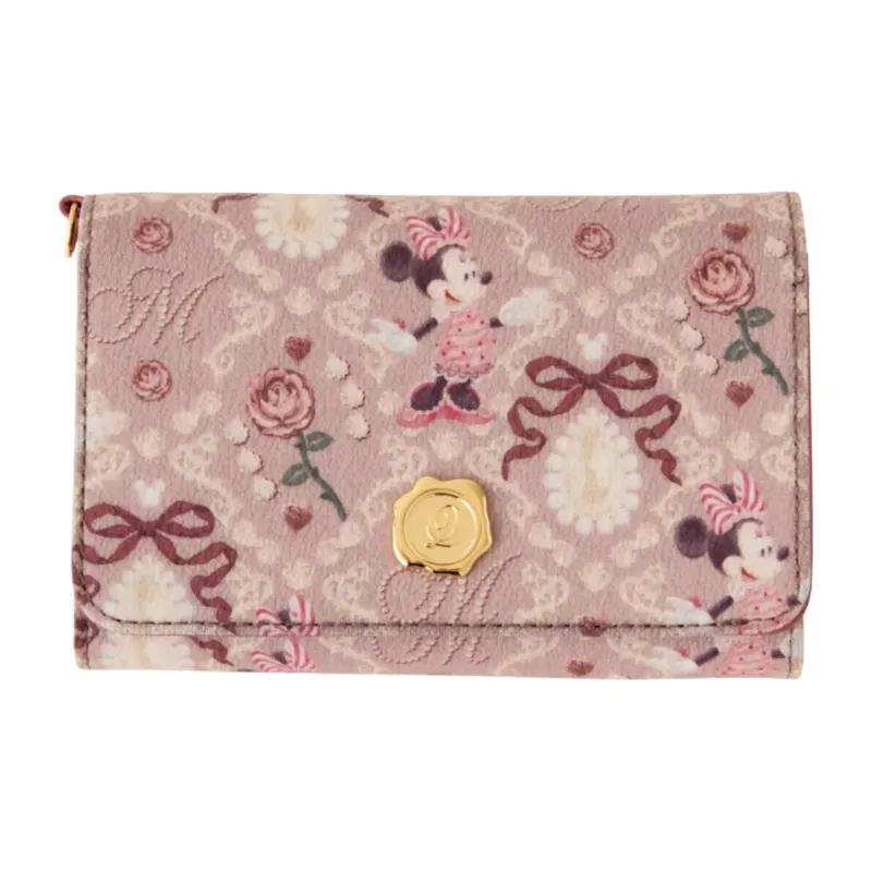 Disney Cotton Wallet Women's Pink Multicolor-0