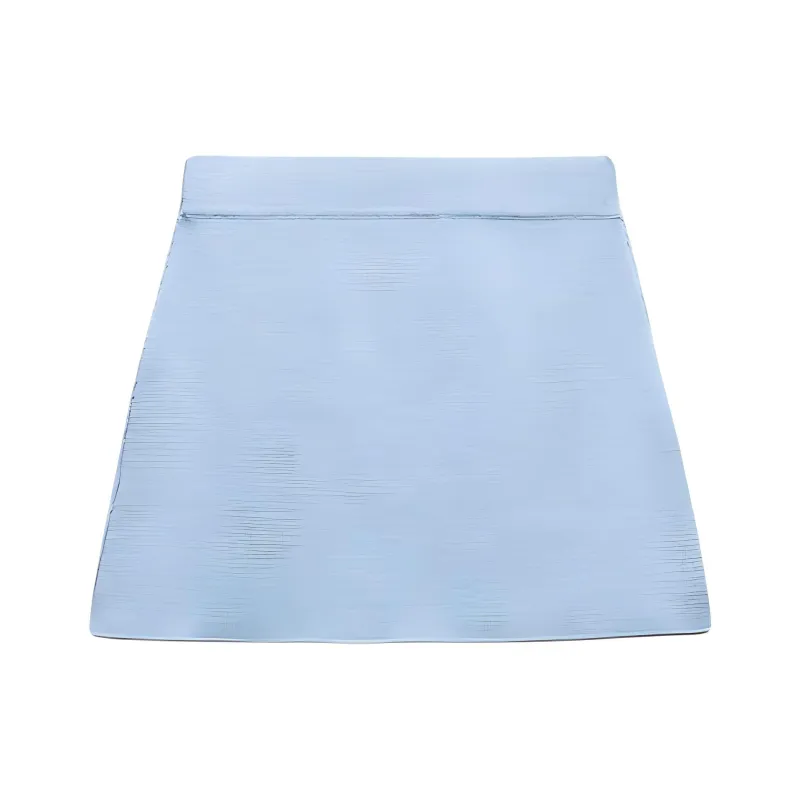 ZARA Casual Short Skirts Women's Light Blue-1